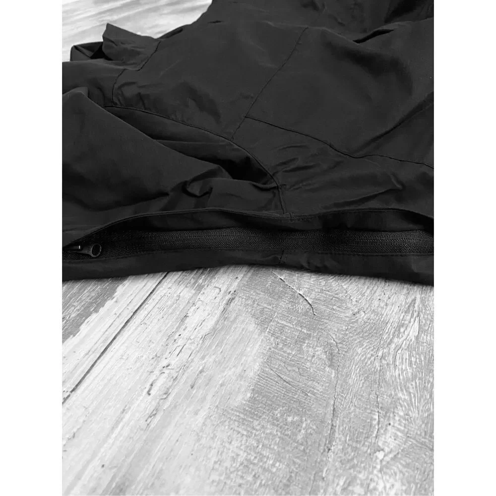 DIXXON Black Windbreaker Hooded Jacket